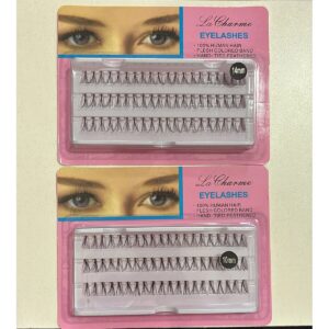 pestañas pelo x pelo la charme