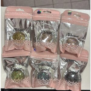 glitter para uñas