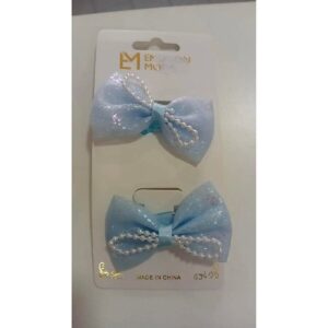 Set Colita Y Pico Moño Perla