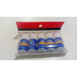 Pegamento para uñas azul