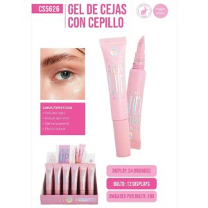 Gel De Cejas Con Cepillo Pink21
