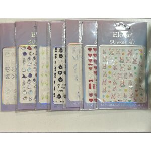 stickers uñas 9D