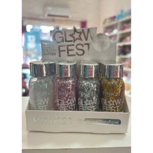 glitter en gel pink21