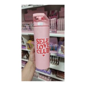 Botella Self Trust (verde Agua) (rosa)