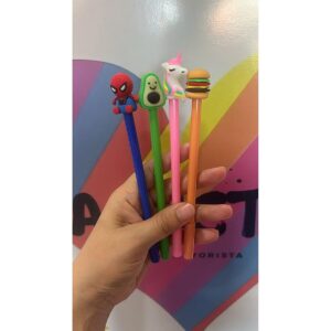 Lapicera Palta Limon Unicornio Spiderman Etc