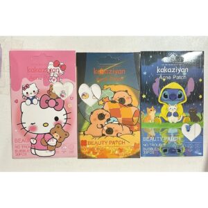 parche acne personajes