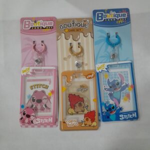 Porta Sube Capibara Y Stitch Carton