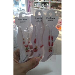 tobilleras cereza frutilla