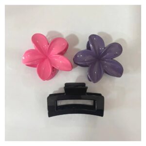 Broches flor y cuadrados