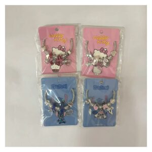 Pulseras pandora kitty y stitch