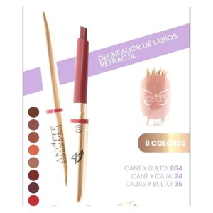 Delineador de labios retractil - 4 angeles