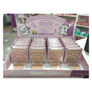 Polvo compacto - Rimera Quince - Mate impecable