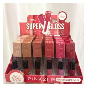 Labial Super gloss con color - Pink 21