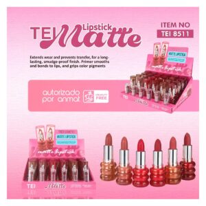 Labial en barra Tei matte larga duracion